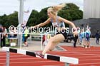 Womens under-17s 1500 metres steeplechase, Northern Under-13s, U-15s and 17s Championships. Photo: David T. Hewitson/Sports for All Pics